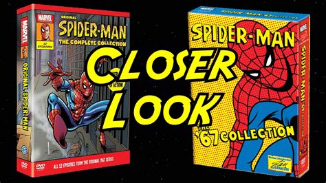 Closer Look Spider Man 1967 Dvd Collections Youtube