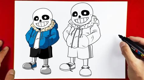 How To Draw Dust Sans Undertale How To Draw