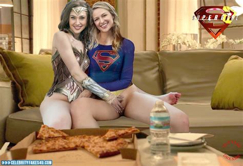 Melissa Benoist Wonder Woman Rubbing Pussy Celebrity Fakes U