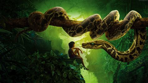 Jungle Book Kaa Mowgli Uhd 4k Wallpaper Pixelz