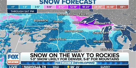 Cross Country Storm Expected To Bring Heavy Snow Across Upper Midwest