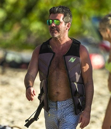 Simon Cowell Spends Christmas Day On The Beach In Barbados Simon Cowell Simon Britain Got Talent