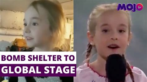 Ukraine Girl Who Went Viral For Singing Let It Go In Bunker Performs At Poland Charity Benefit