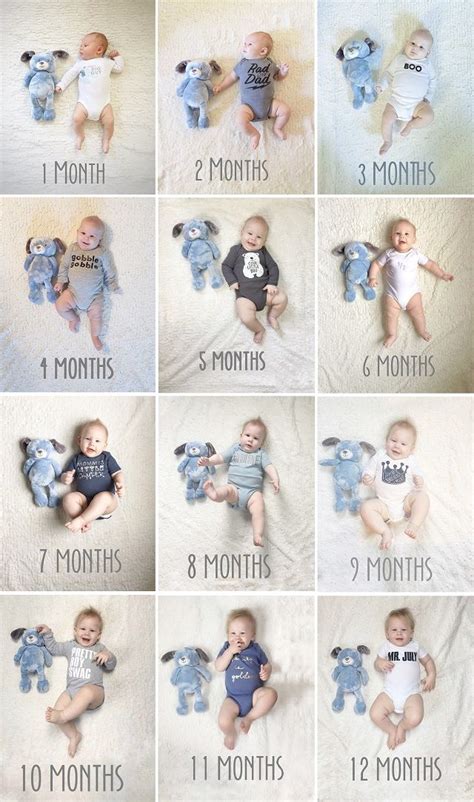 1 To 12 Month Baby Photo Ideas 17 Ideas To Take At Home