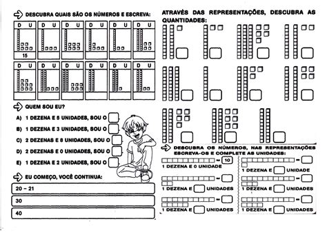 Atividade Dezenas 1 Ano