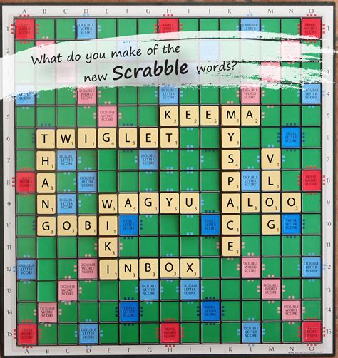 Scrabble New Words Added To Scrabble Bath Knight Blog