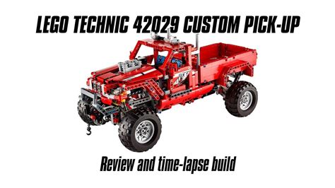 Lego Technic 42029 Custom Pick Up Build And Review Youtube