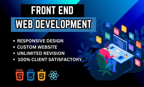 Be Your Front End Web Developer Using Html Css Javascript And React By Hossain4758 Fiverr