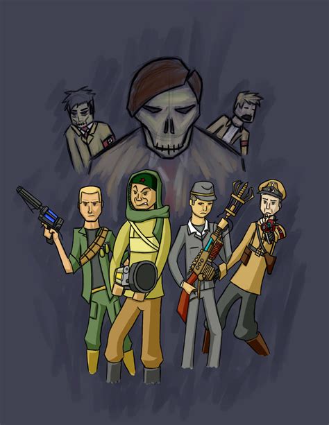 Cod Nazi Zombies Poster Commission By Yxanr On Deviantart