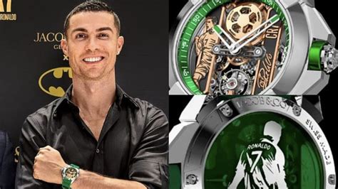 Cristiano Ronaldo Shows Off £92k Heart Of Cr7 Luxury Watch That Has