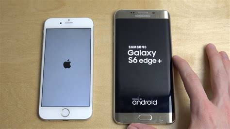 Iphone 6s Vs Samsung Galaxy S6 Edge Plus Which Is Faster Youtube