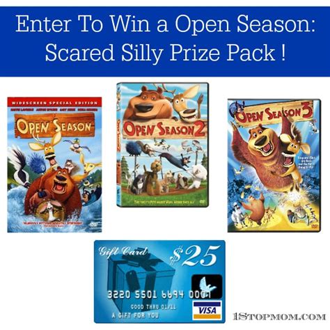 1stopmom Open Season Scared Silly Prize Pack Giveaway 1stopmom
