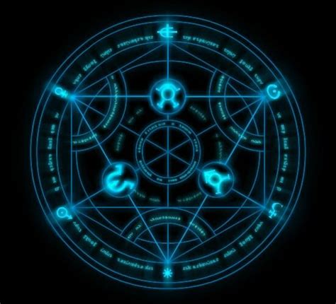 Transmutation Magic Symbols Transmutation Circle Magic Circle