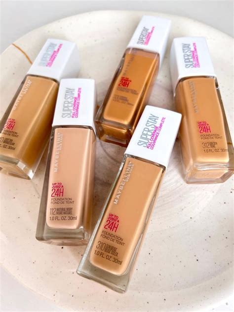 Base Superstay Full Coverage Foundation Maybelline Blush Maquillaje