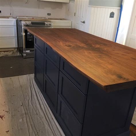 Maybe you would like to learn more about one of these? Live Edge Bookmatched Walnut Kitchen Island Top | Etsy ...