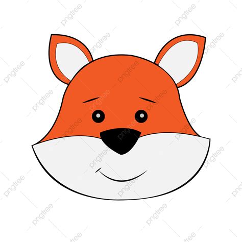 Fox Face Clipart