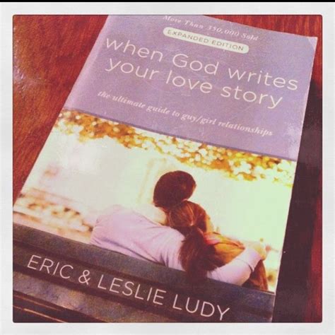 The Book When God Writes Your Love Story Sits On Top Of A Wooden Table Next To A Cup Of Coffee