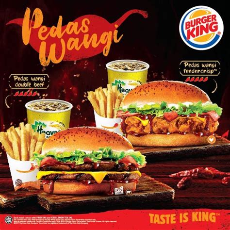 Press alt + / to open this menu. Burger King Pedas Wangi Burger