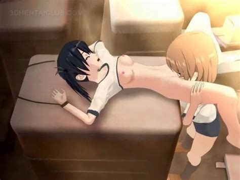 3d Anime Sex Slave Gets Dripping Cunt Finger Fucked