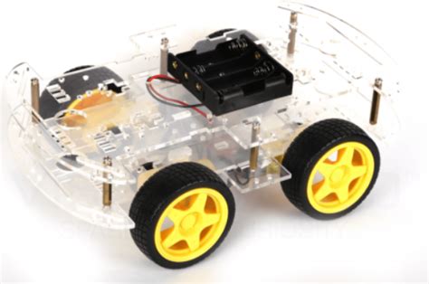 4 Wheel4wd Smart Robot Car Chassis Kit Majju Pk