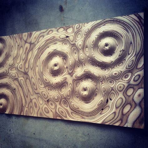 Ripple On Ply Art From Plywood Sculptures And Carvings Abstract