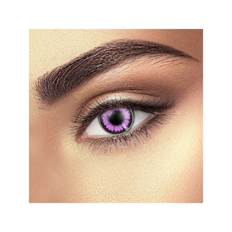 Edit Big Eye Ultra Violet Purple Eyes Coloured Contact Lenses