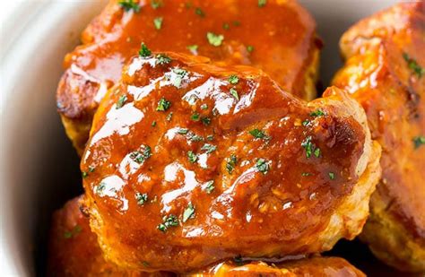 Place pork chops in slow cooker. Honey Garlic Pork Chops (Slow Cooker) | Blau's Saukville Meats - Family-Owned and Operated Meat ...