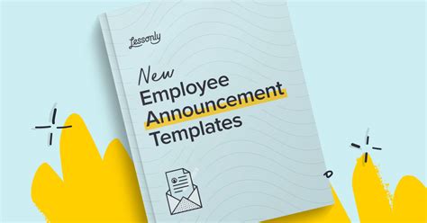 New Employee Announcement Template Free