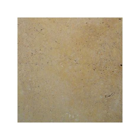 Giallo Tumbled Paver Travertine Outdoor Tiles Size 300x300x30