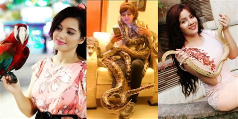 Rabi Peerzada Rattles The Internet By Sharing A Photo With Her Pet Snake