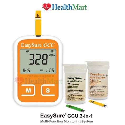 Blood Glucose And Blood Pressure Tester Easy Gcu Glucose Cholesterol Uric Acid Monitor System