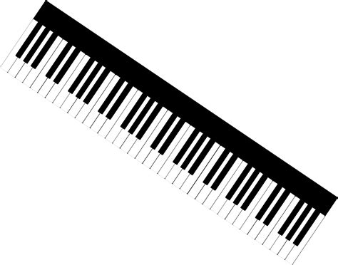 Musical Keyboard Clipart Transparent Transparent Background Piano