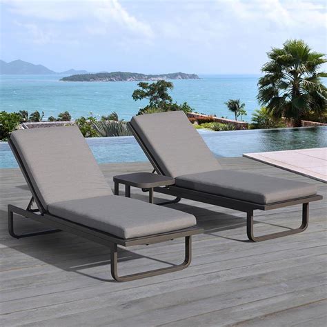A Luxurious Addition To Any Patio Chaise Lounge Chairs Patio Designs