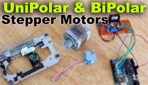 UniPolar And Bipolar Stepper Motors Speed And Position Control