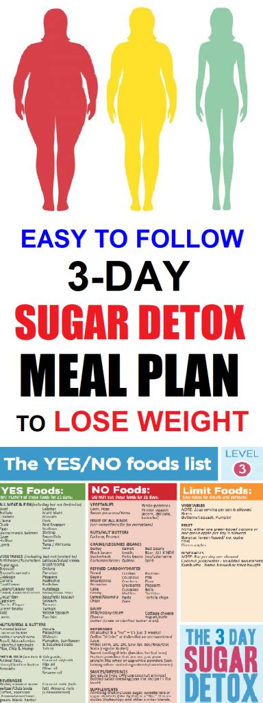 Sugar Detox Meal Plan Detox Meal Plan Sugar Detox Detox Recipes
