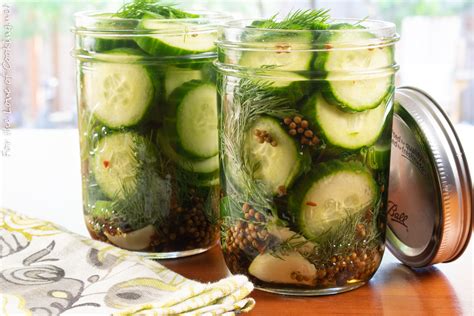 Easy Refrigerator Garlic Dill Pickle Recipe