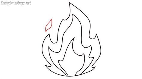 How To Draw Fire Step By Step For Beginners 8 Easy Phase