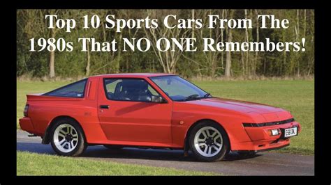 How Many Do You Remember Top 10 Sports Cars From The 1980s That No