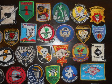 Vietnam War Recon 701 Shock Command Cambodia Us Army Shoulder Patch Us
