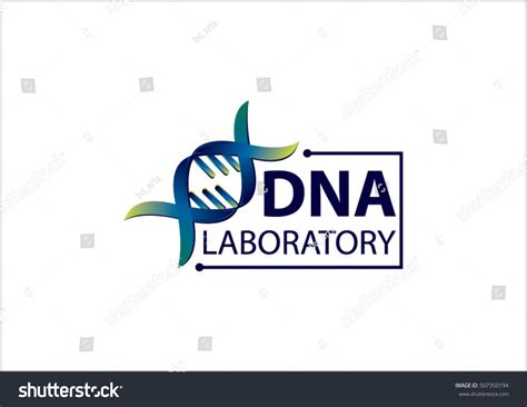 Dna Laboratory Logo Stock Vector Royalty Free 507350194 Shutterstock
