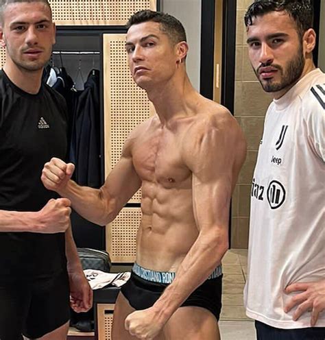 36 Year Old Cristiano Ronaldo Shows Off Freakishly Good Physique In