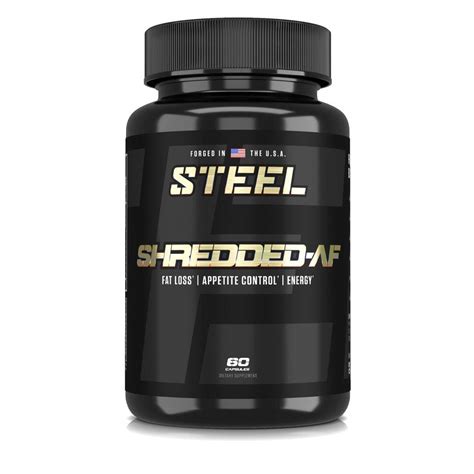 Shredded Steel Af Fat Burner Steel Supplements