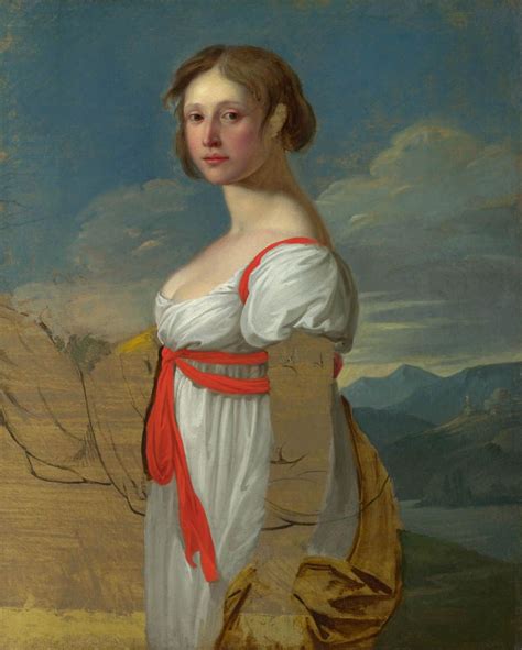 Italian Renaissance Classical Portrait Of A Woman Female Art