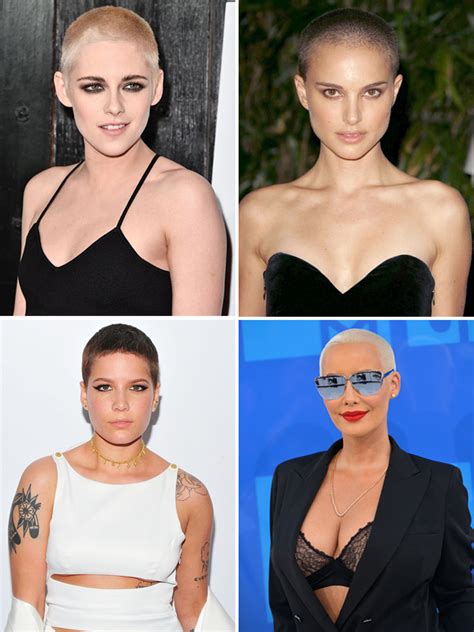 Pics Female Celebrities With Shaved Heads Kristen Stewart And More