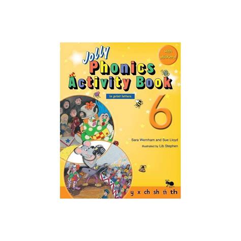 Jolly Phonics Activity Book 6 In Print Letters By Sara Wernham