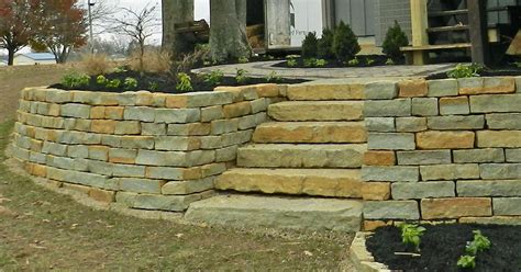 Retaining walls solve many landscaping problems