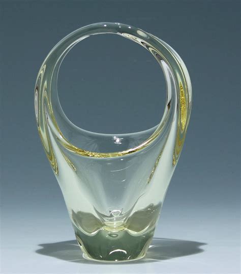 Halbzeit österreich 4 tor in führung. Henkelkorb - ZBS Bohemia Cristal circa 1965 | Tschechien ...