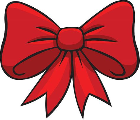 Best Red Bow Ribbon Cartoons Illustrations Royalty Free Vector