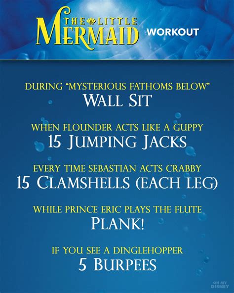 Ultimate Disney Movie Workout Guide Movie Workouts Disney Movie Workouts Tv Workout Challenge