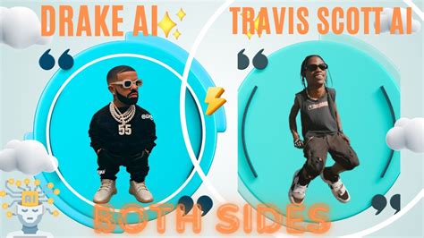 Drake Ai Ft Travis Scott Ai Both Sides Ai Video Youtube